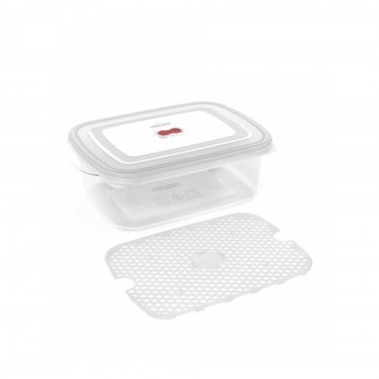 Caixa Hermtica Practiline Maxifresh Retangular com Grelha 5000ml 22.5X32.5X10.5cm