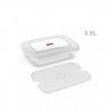 Caixa Hermtica Practiline Maxifresh Retangular com Grelha 3500ml 22.5X32.5X7.5cm