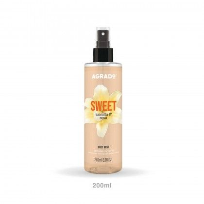 Perfume Corporal Agrado Sweet Baunilha & Rosa 200ml