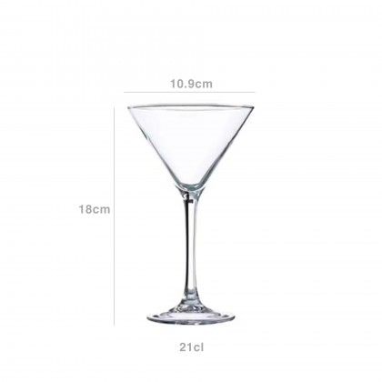 Copo Cocktail Vicrila 21cl 10.9X18cm Pack 6