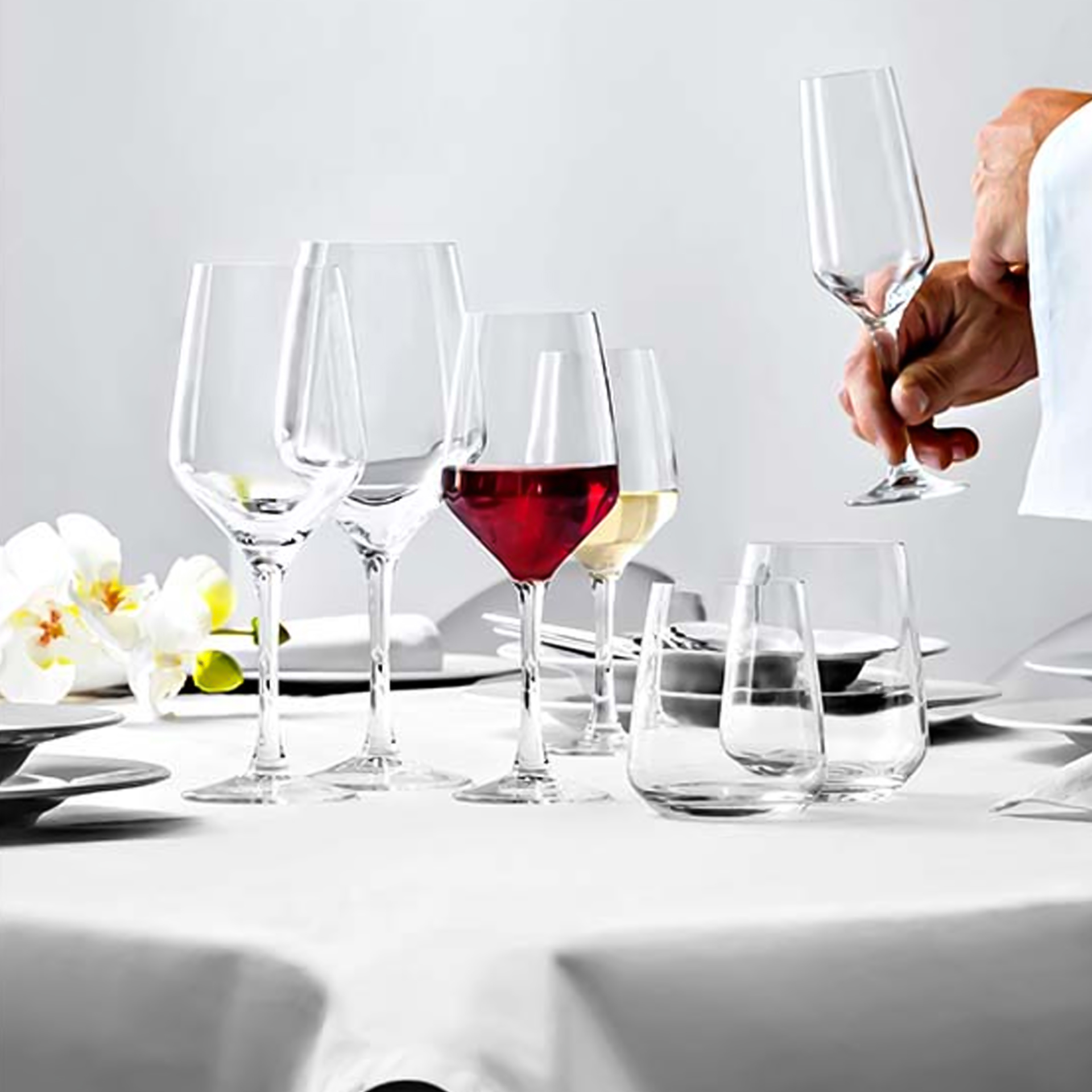 Copo com Pé Mencia Redondo 31cl 7.7X20.8cm Pack 6