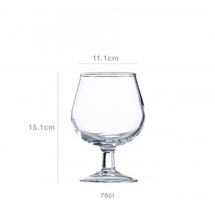 Clice Conhaque Vicrila 76cl 11.1X15.1cm Pack 6