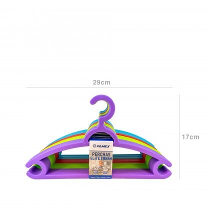 Cruzeta Plstica Elite Multicor 29X17cm Pack 5