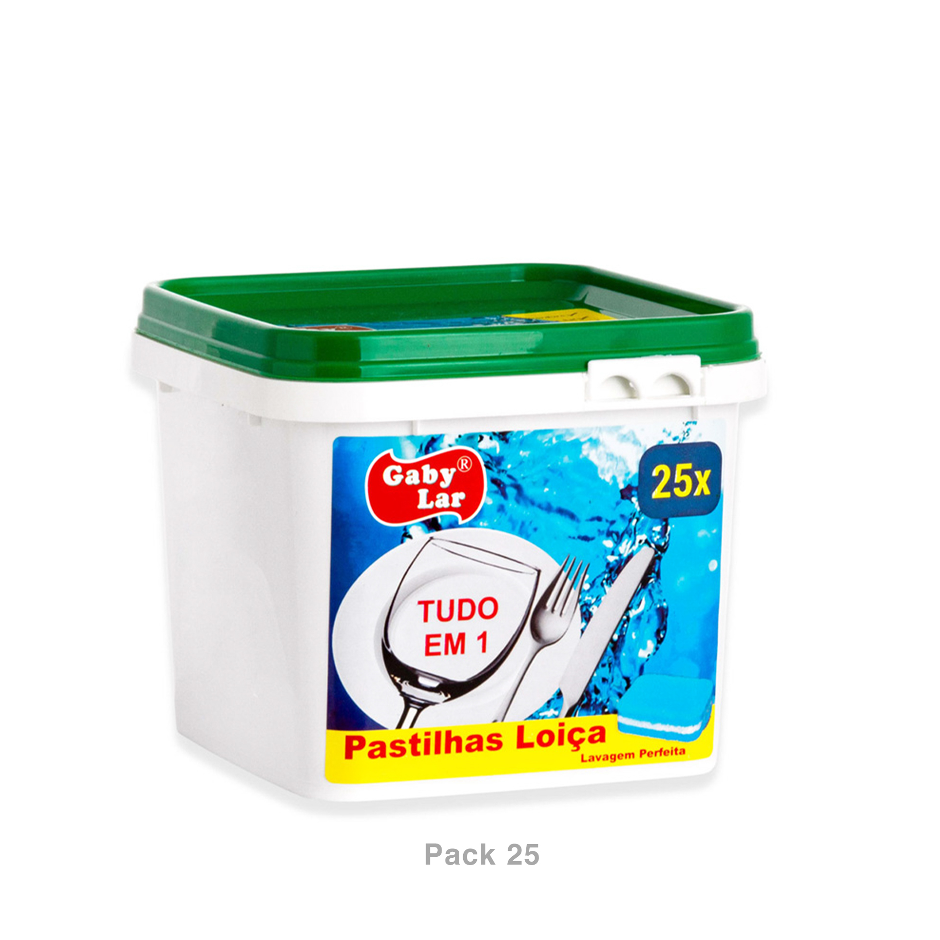 Pastilha Lava Loiça Gabylar Pack 25