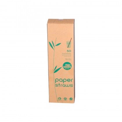 Palhinha Direita Papel Preto 0.6X20CM Pack 50