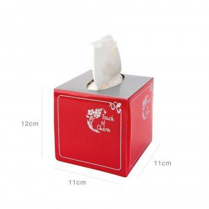 Lenos Faciais Papel Folha Dupla Cubo Branco 11X11X12cm 100 Unidades