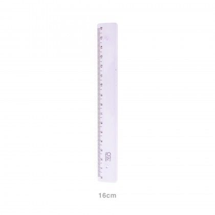 Régua First Transparente 16cm Régua First Transparente 16cm