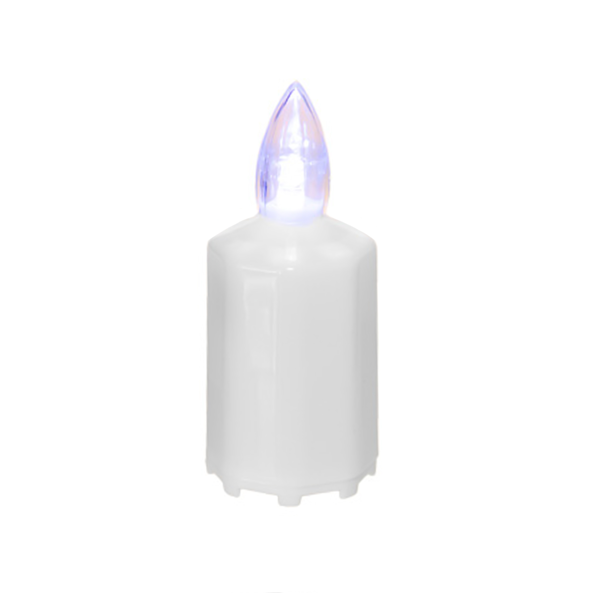 Círio Elétrico Led ZE3 4.5X11cm Branco