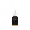 Crio Eltrico Memorial Luz Quente Intermitente 6X4X16cm Preto