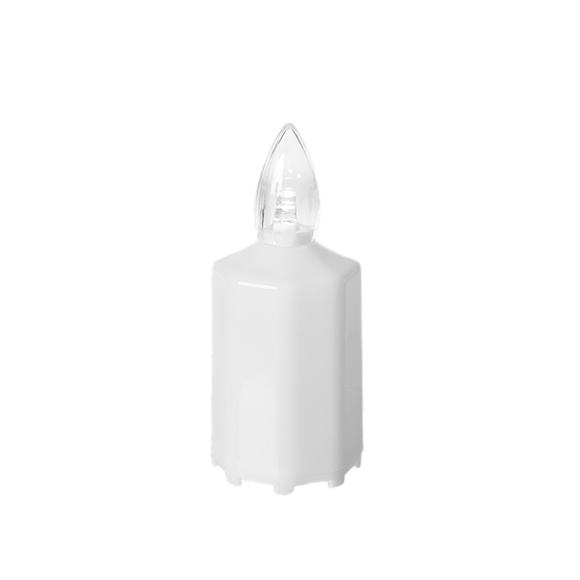 Círio Elétrico Led ZE3 4.5X11cm Branco