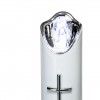 Crio Eltrico Cruz Cilindro Luz Fria 5.5X14.5cm Prateado