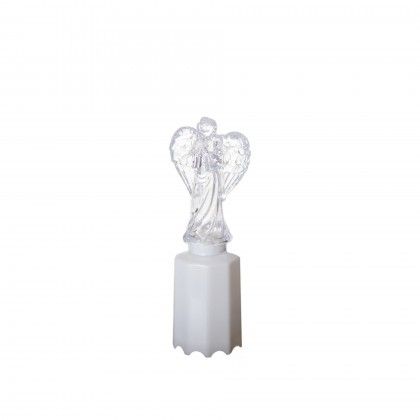 Crio Eltrico Anjo 5X5X17cm Luz Branca
