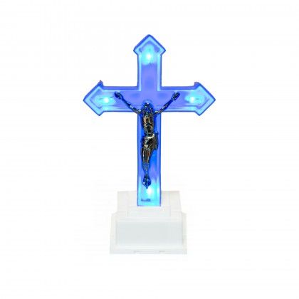 Crio Eltrico Cruz 7594 4.5X6.5X13cm Azul