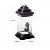 Candeeiro Roma Nossa Senhora 14X14X32cm Prateado