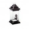 Candeeiro Roma Nossa Senhora 14X14X32cm Prateado
