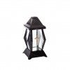 Candeeiro Capela Cruz 14.5X28.5cm Preto