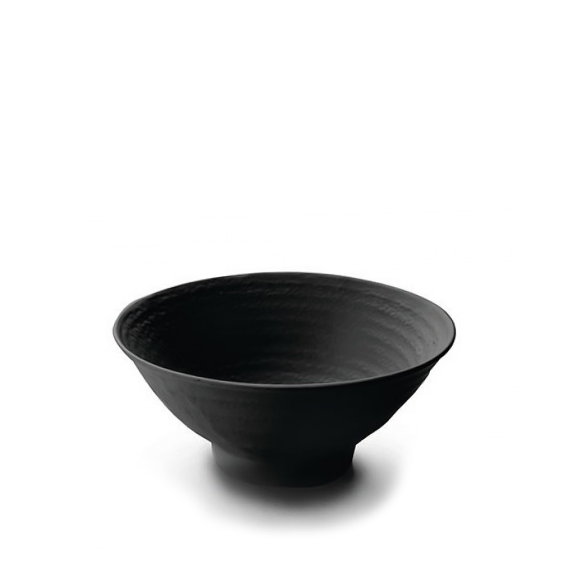 Tigela Melamina Lacor White & Black Cónica Preto 17X7cm