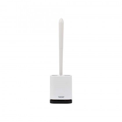 Escovilho Wc Silicone Flexvel Branco 11.2X6.2X42cm