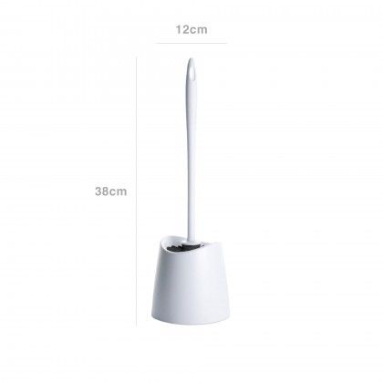 Escovilho WC Standard Branco 12X38cm