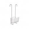 Cesto Cabide WC Standard Simples Glac 20.5X11X41.5cm