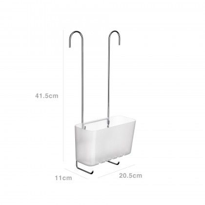 Cesto Cabide WC Standard Simples Glac 20.5X11X41.5cm