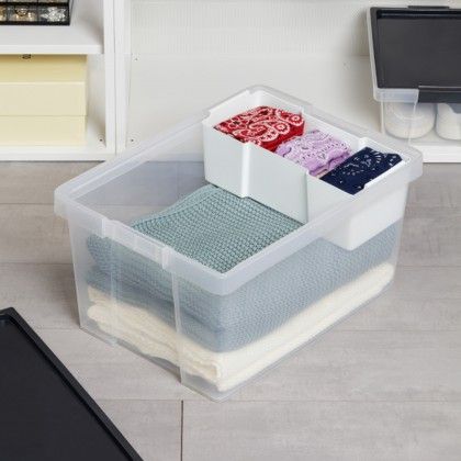 Caixa Multiusos Plstica New Preto 35L 37X51X26cm