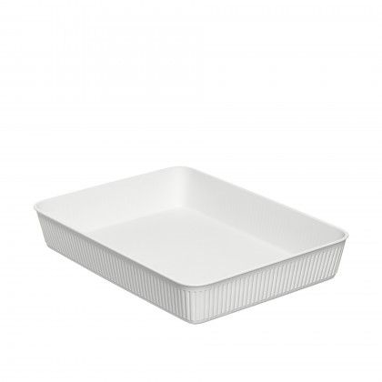 Organizador Baobab Branco A4 3.8L 24.7X33.6X5.6cm Organizador Baobab Branco A4 3.8L 24.7X33.6X5.6cm