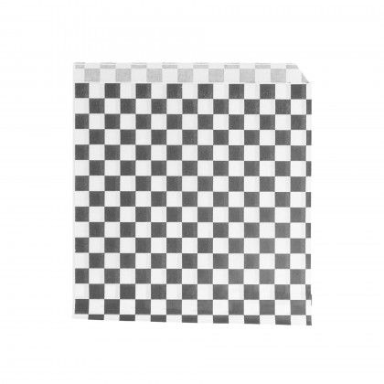 Saco Antigordura para Hambrguer Preto 16X16.5cm Pack 500