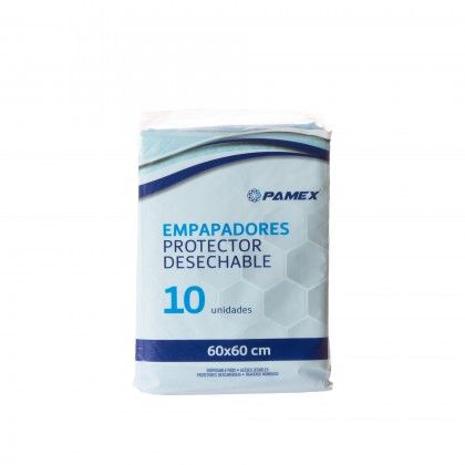 Resguardo Absorvente Descartveis Cama 60X60cm Pack 10
