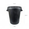 Contentor Lixo Preto 100L 62X66cm