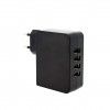 Carregador 4 Portas Usb 9.3X7.5X2.9cm