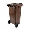 Contentor Lixo Castanho 120L 55X47X96cm