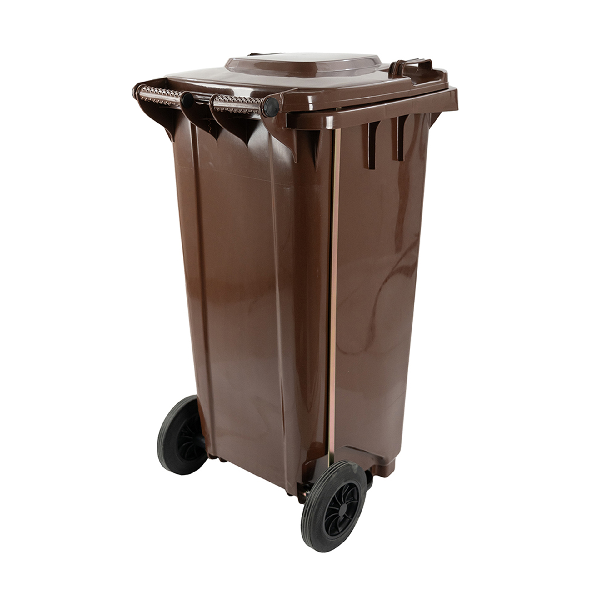 Contentor Lixo Castanho 120L 55X47X96cm