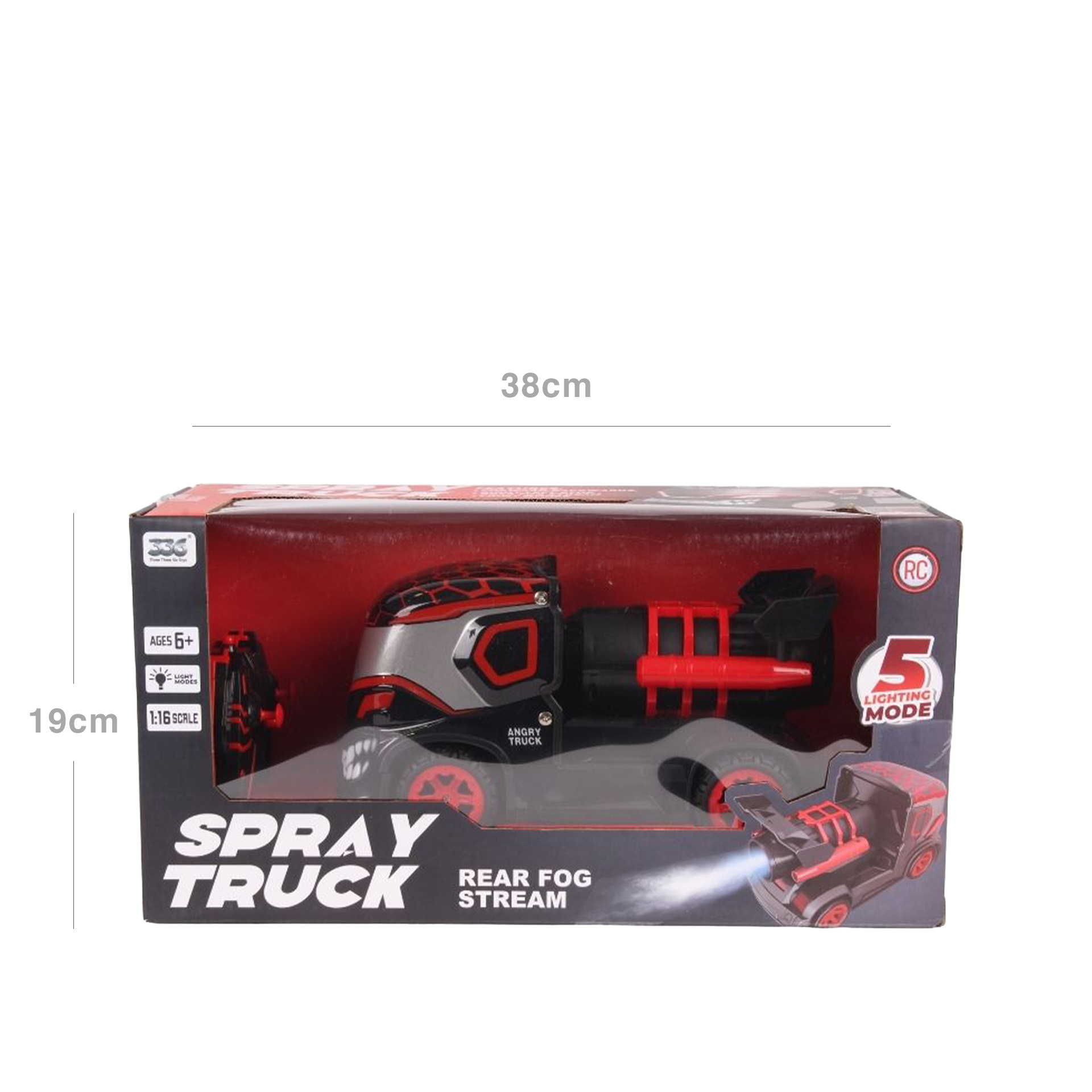 Carro Telecomandado R/C Spray Truck 38X15X19cm