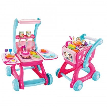 Carrinho Compras 48.5X44X52.5cm Carrinho Compras 48.5X44X52.5cm