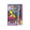 Boneca Sasha Pet Friends 23X33cm