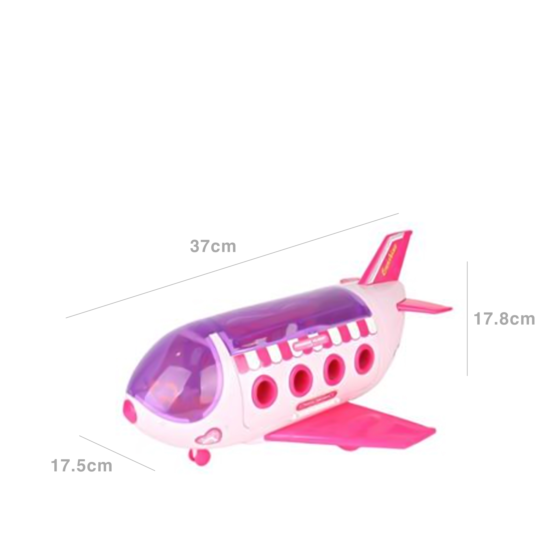 Avião Brinquedo 37X17.5X17.8cm