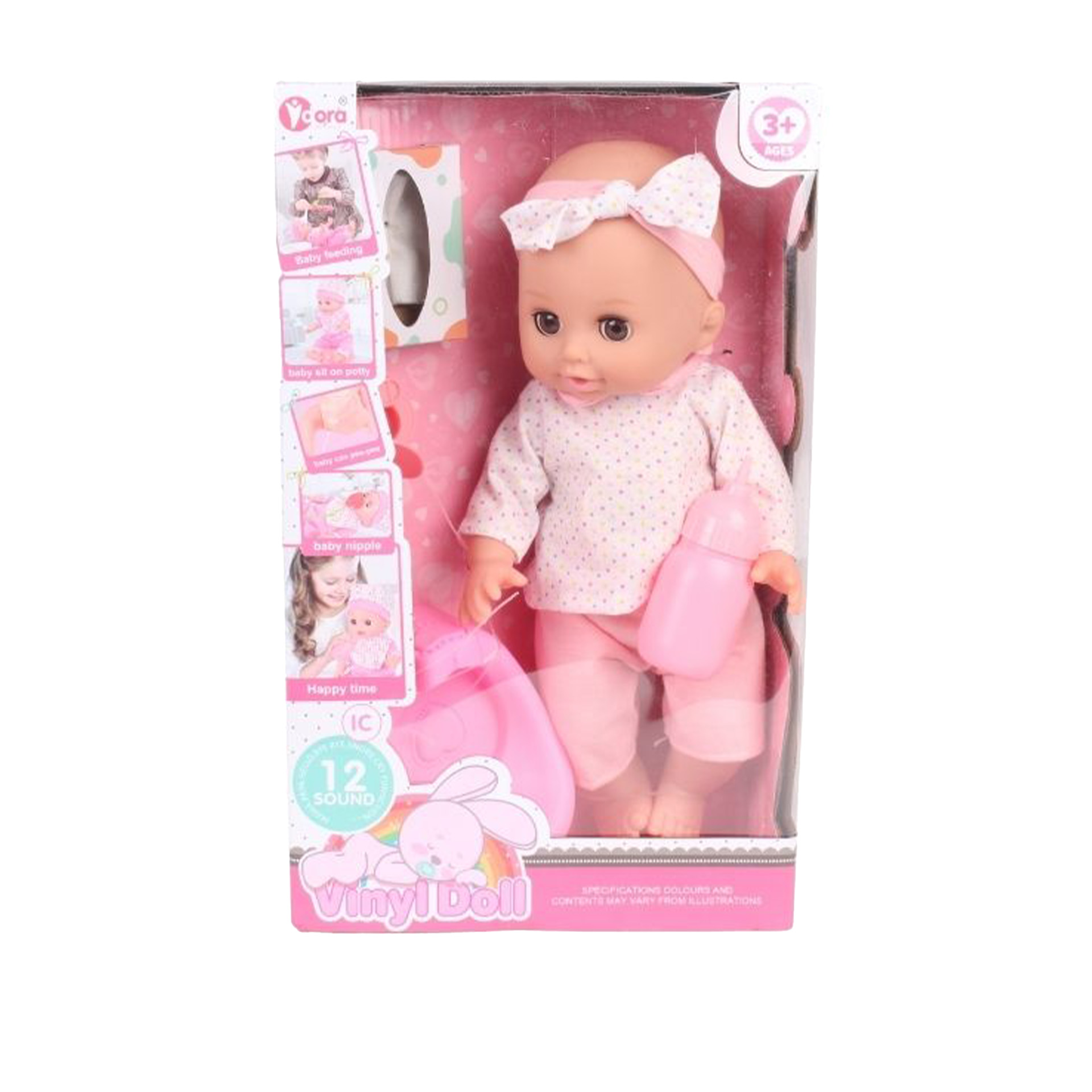 Boneca 12 Sons Vinyl Doll 30X7X12cm