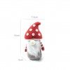 Gnomo Cogumelo Natal Sortido 7.5X5X14cm Gnomo Cogumelo Natal Sortido 7.5X5X14cm