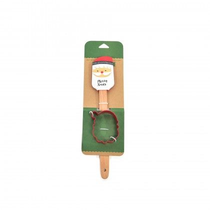 Esp�tula com Molde Natal Sortido 5X28cm