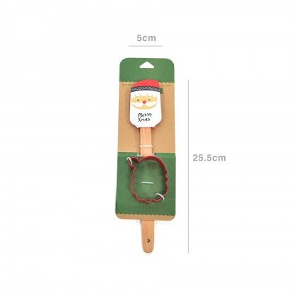 Esp�tula com Molde Natal Sortido 5X28cm