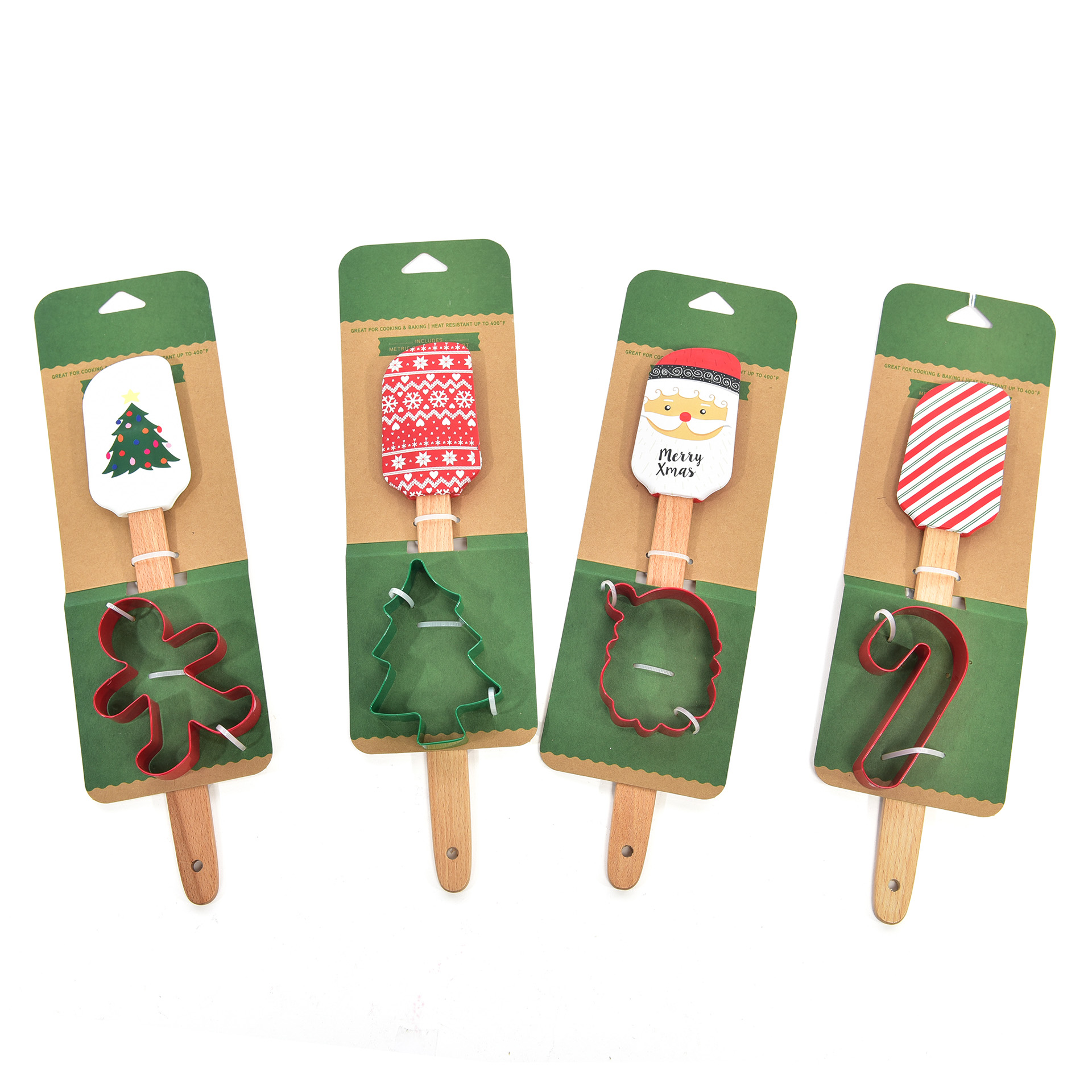 Espátula com Molde Natal Sortido 5X28cm