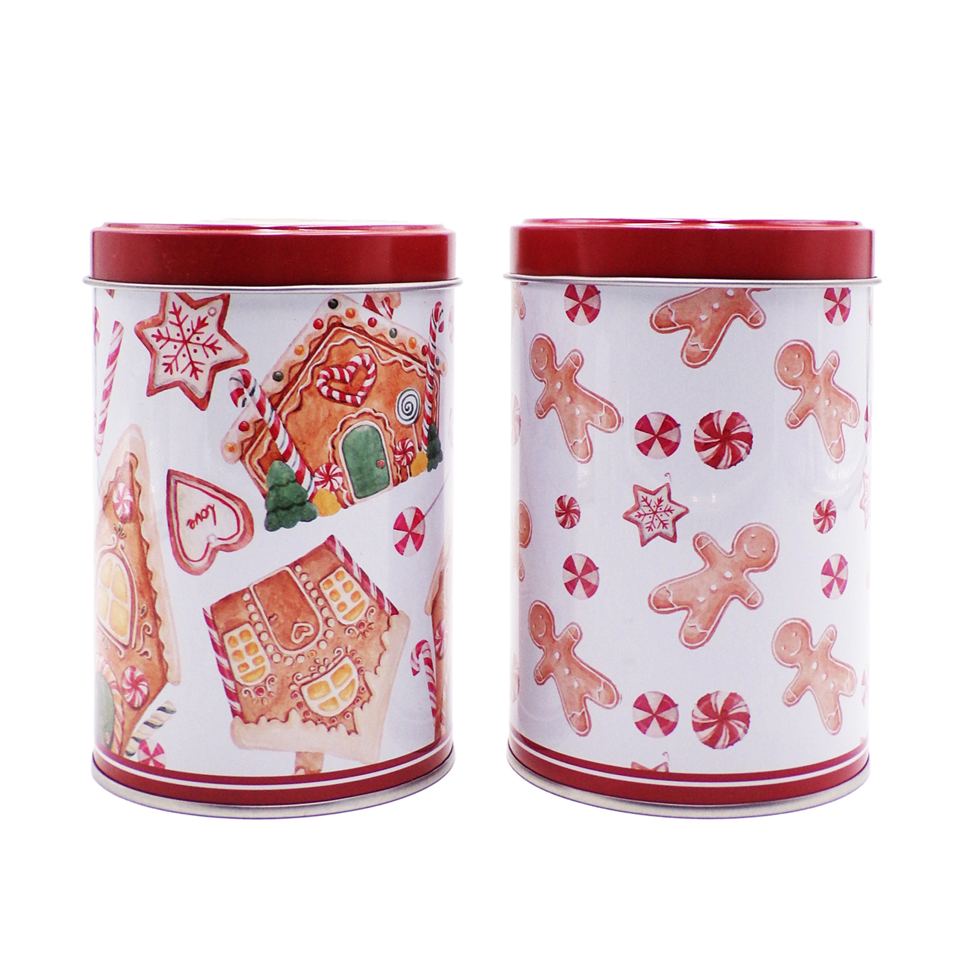 Lata Metal Gengibre Sortido 13X9cm