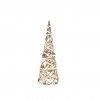 rvore Natal Metal 10 Led Branco 12X12X40cm