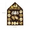 Conjunto 27 Bolas Sortidas Dourado 23.5X34.5cm