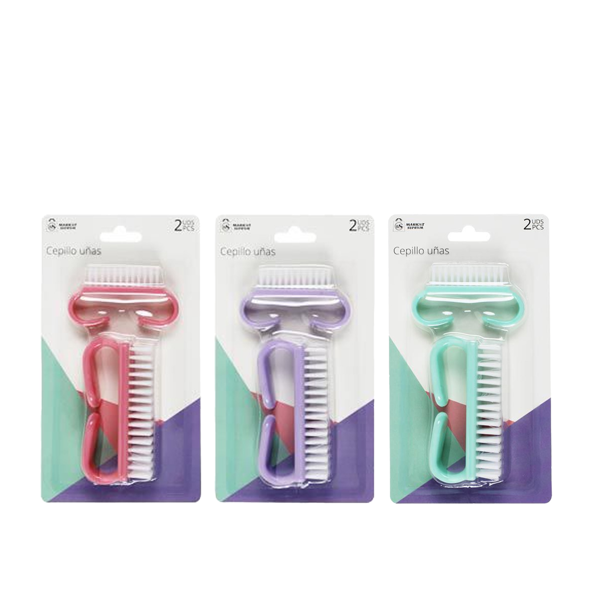 Escova Unhas 5cm / 9cm Pack 2