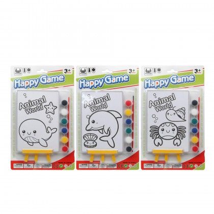 Jogo Pintura Escolar 30X18cm