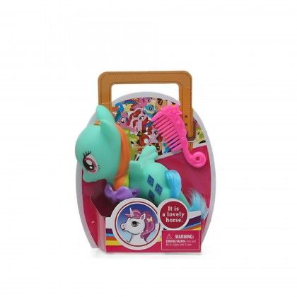 Unicórnio com Acessórios 14X10cm Unicórnio com Acessórios 14X10cm