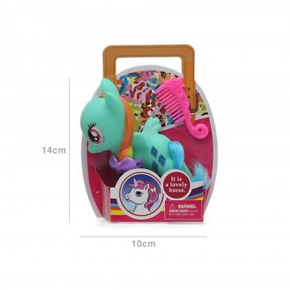 Unicórnio com Acessórios 14X10cm Unicórnio com Acessórios 14X10cm