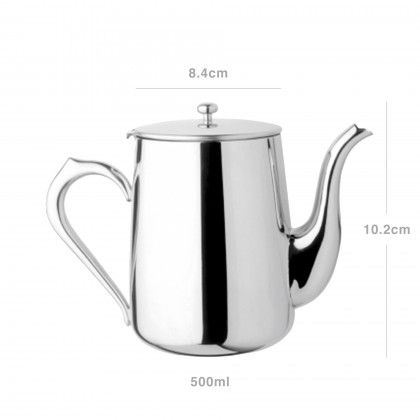 Cafeteira Inox Algarve N.2 500ml 8.4X10.2cm